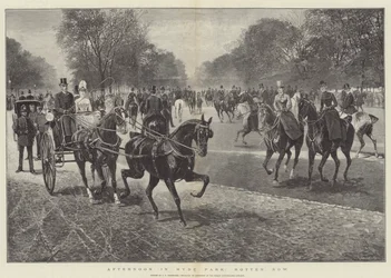 Afternoon in Hyde Park, Rotten Row